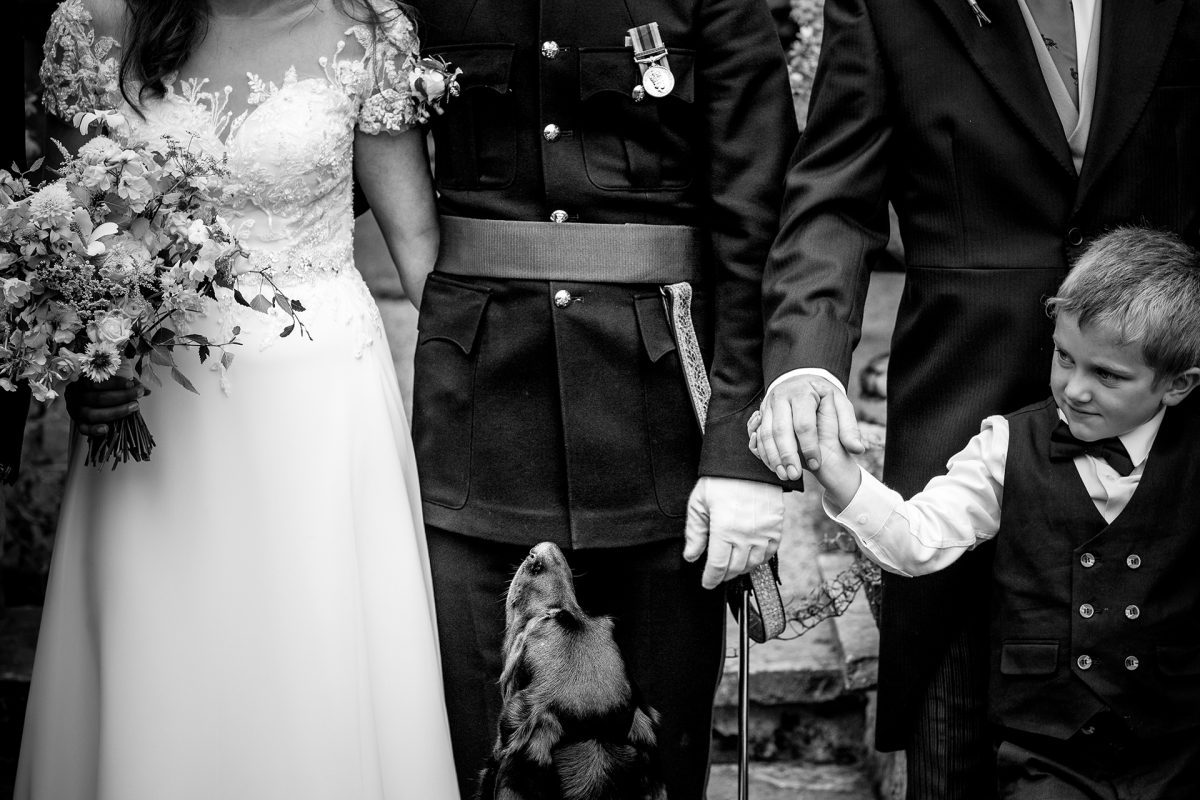 Sarah Bruce Photography Yorkshire Weddings Dogs at weddings